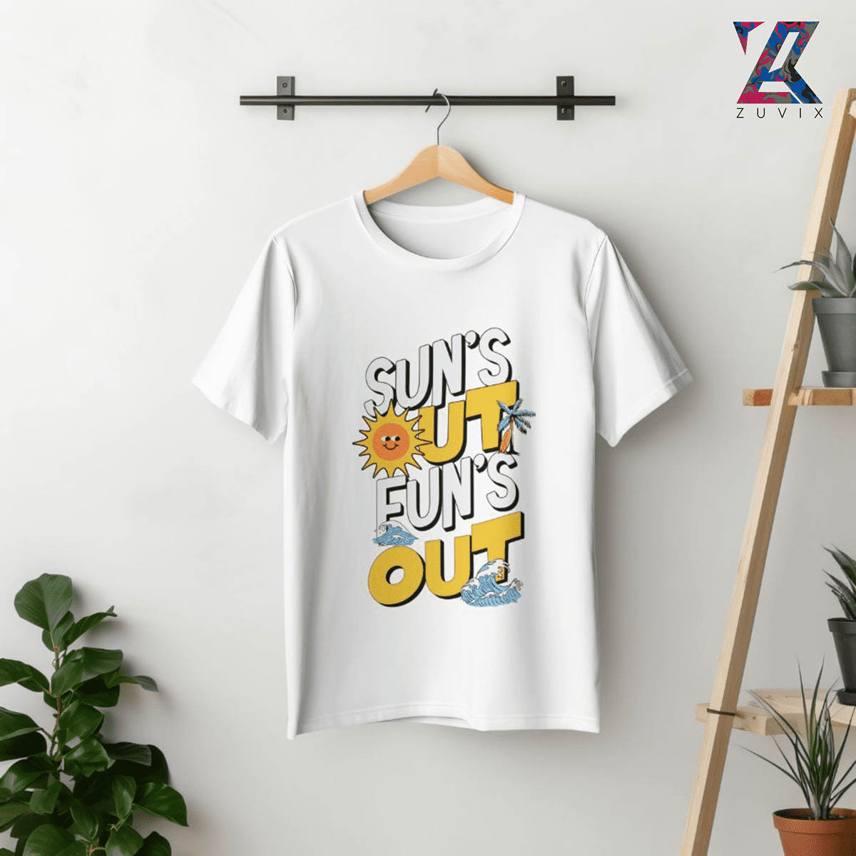 Artboard-6.png Sun's Out Fun's Out T-shirt - Image 1