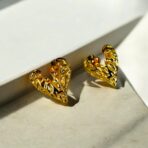 Heart Quake Anti-Tarnish Earring