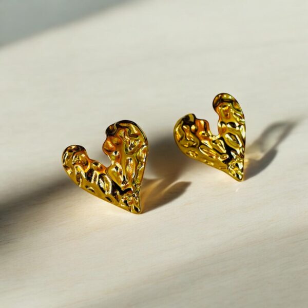 Heart Quake Anti-Tarnish Earring #1