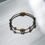 Floral Shield Anti-Tarnish Bracelet #1