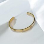 Lustre Lock Cuff Anti-Tarnish Bracelet #1
