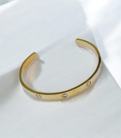Lustre Lock Cuff Anti-Tarnish Bracelet #1