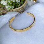 Lustre Lock Cuff Anti-Tarnish Bracelet