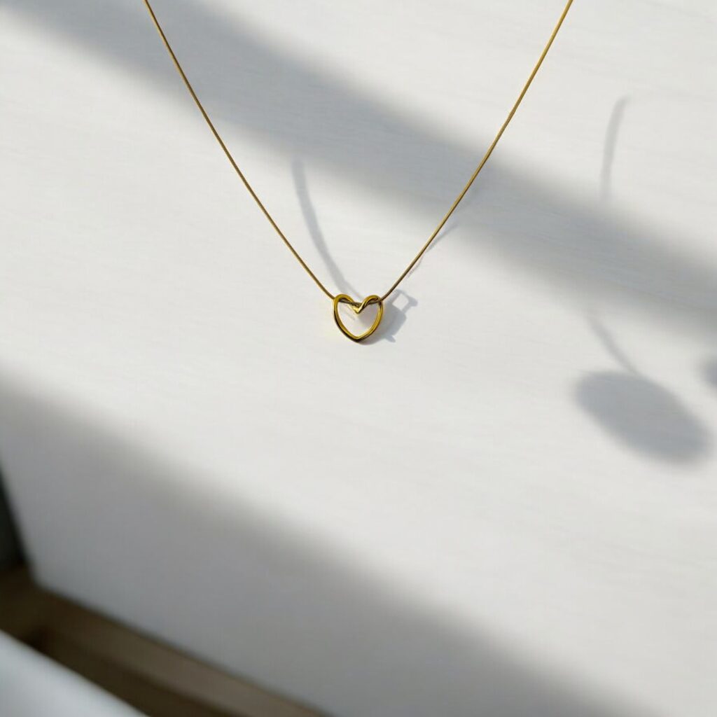 Heartline Anti-Tarnish Pendant #2