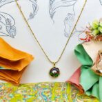 Midnight Lotus Anti-Tarnish Pendant #1