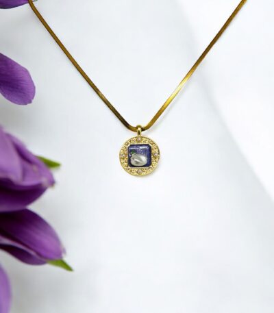 Celestial Pearl Anti-Tarnish Pendant