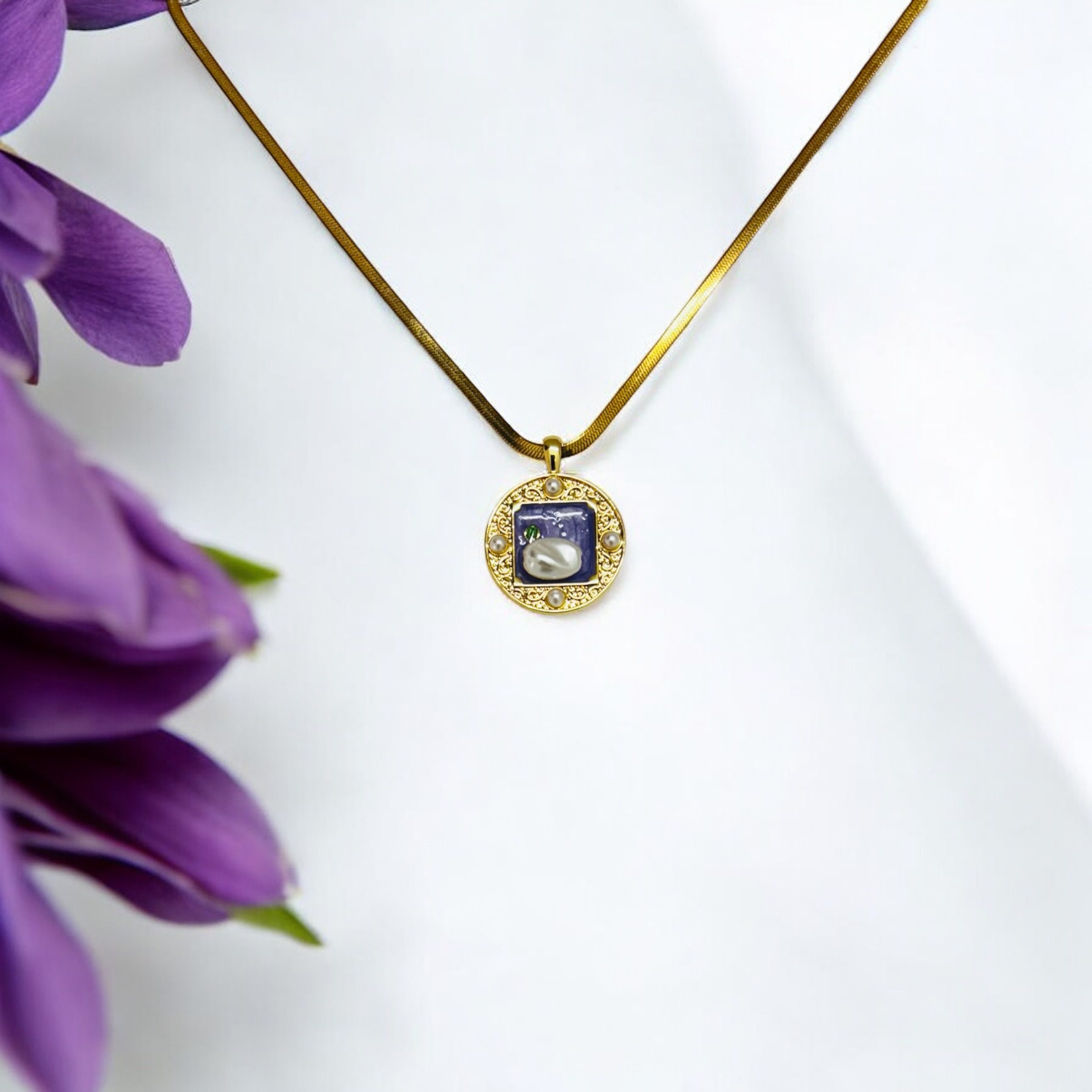 Celestial Pearl Anti-Tarnish Pendant Celestial Pearl Anti-Tarnish Pendant