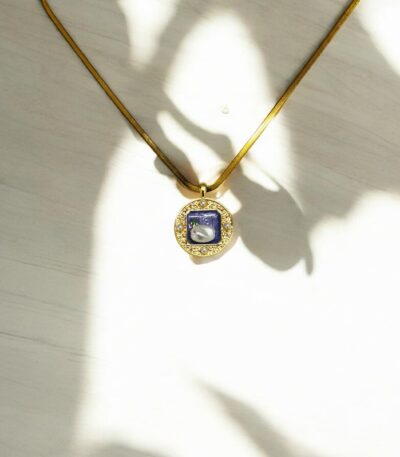Celestial Pearl Anti-Tarnish Pendant #1