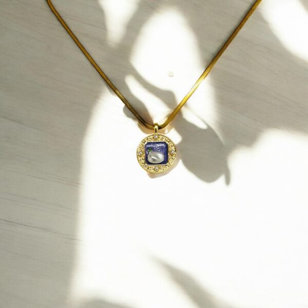 Celestial Pearl Anti-Tarnish Pendant #1