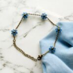 Bluebell Bloom Anti-Tarnish Chain Bracelet