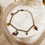 Fruit & Bloom Anti-Tarnish Chain Bracelet #2