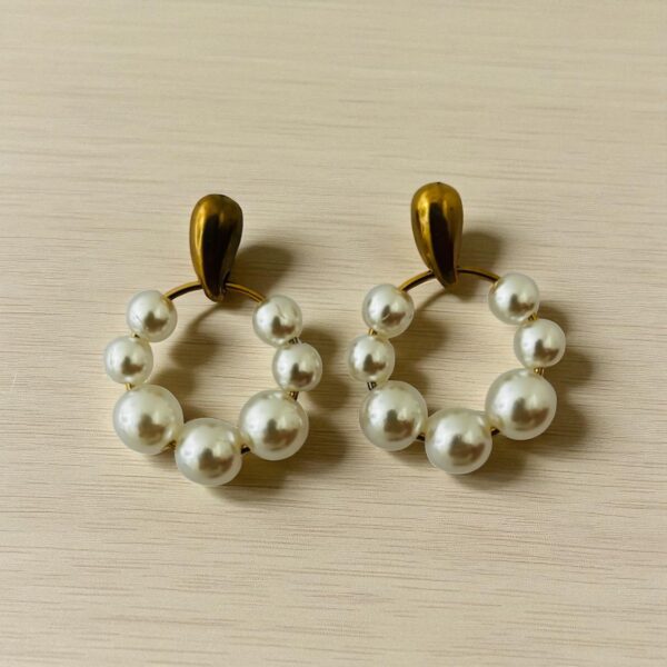 Aurora Loops Anti-Tarnish Chain Earrings #2