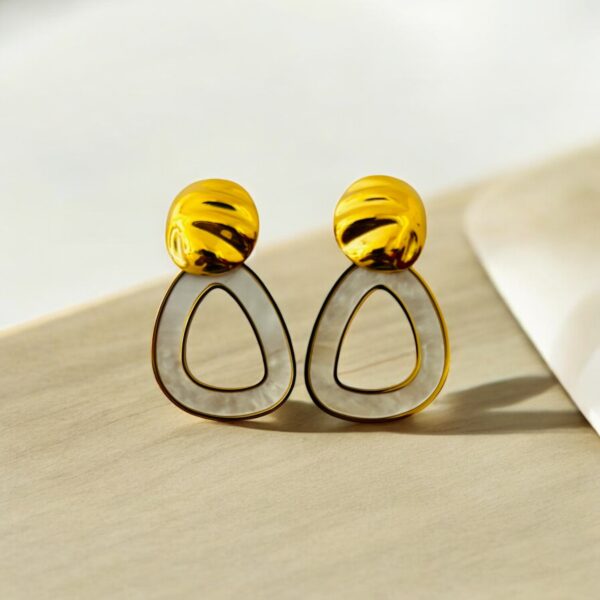 Solar Echo Anti-Tarnish Earrings