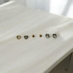 Triple-Trouble Anti-Tarnish Earrings #2