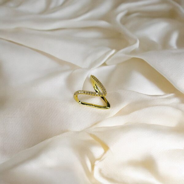 V-Band Anti-Tarnish Ring #1