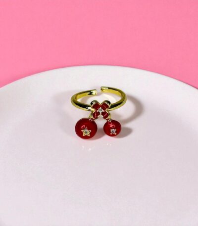 Cherry Bomb Anti-Tarnish Ring