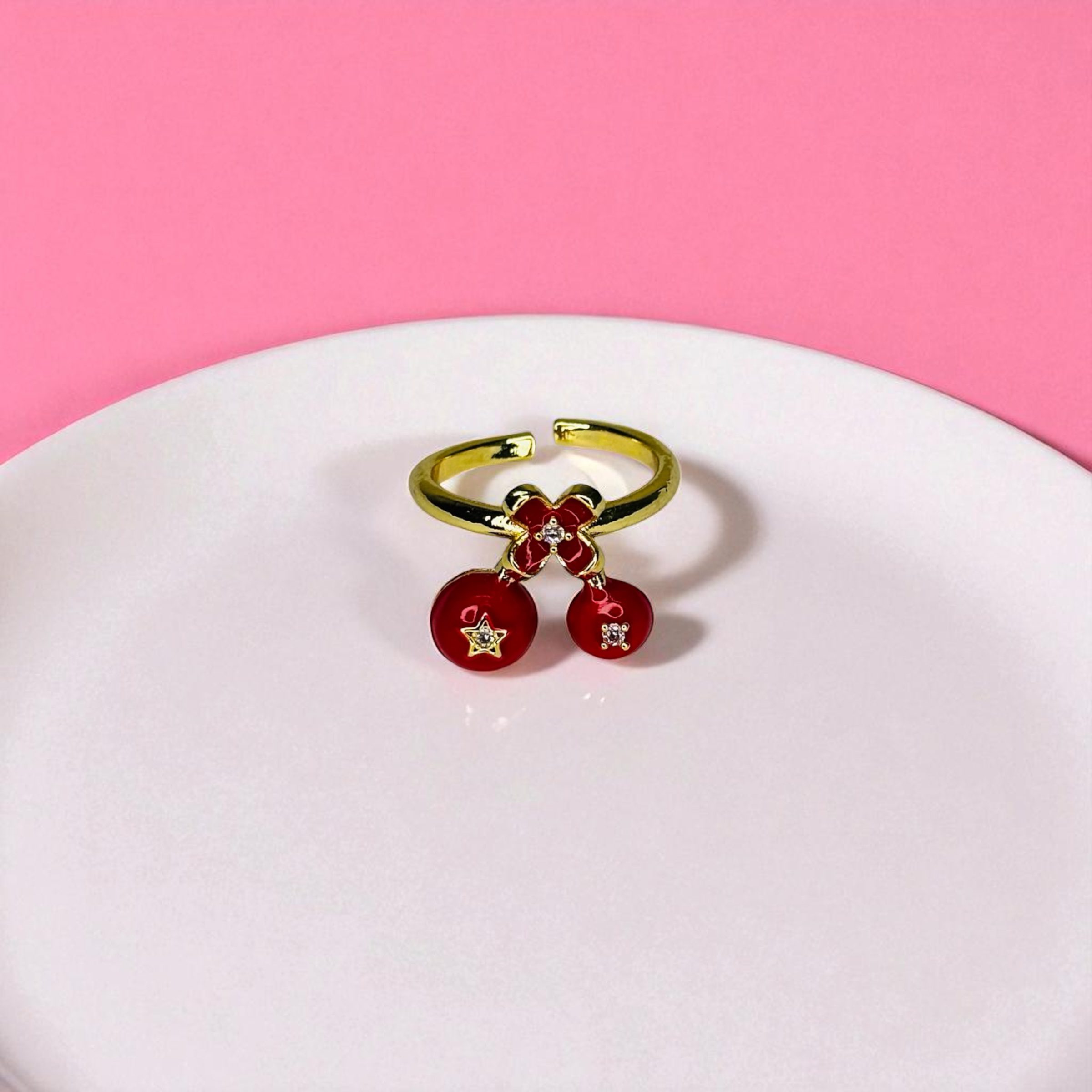 Cherry Bomb Anti-Tarnish Ring Cherry Bomb Anti-Tarnish Ring