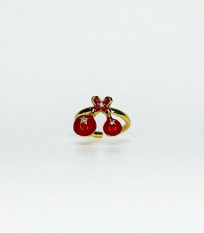 Cherry Bomb Anti-Tarnish Ring #2